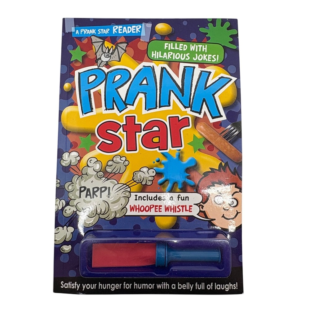 Make Believe Ideas Prank Star Joke Book with Whoopee Whistle Early Reader 2016